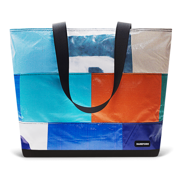 Patchwork Zippered Blake Tote