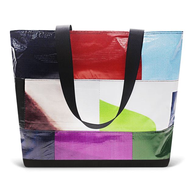 Patchwork Zippered Blake Tote