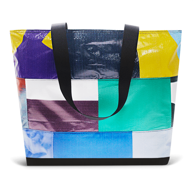 Patchwork Zippered Blake Tote