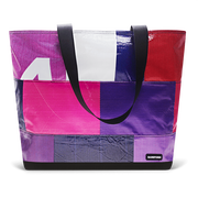 Patchwork Zippered Blake Tote