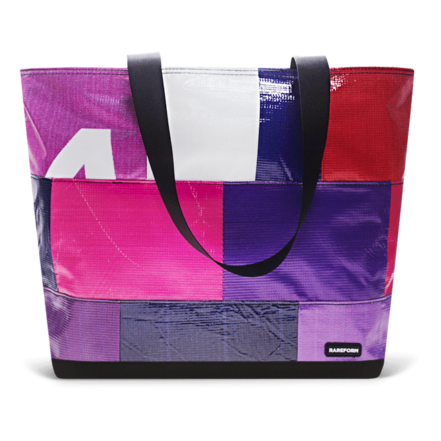 Patchwork Zippered Blake Tote