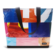 Patchwork Zippered Blake Tote