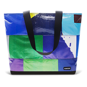 Patchwork Zippered Blake Tote