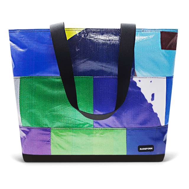 Patchwork Zippered Blake Tote