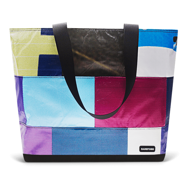 Patchwork Zippered Blake Tote
