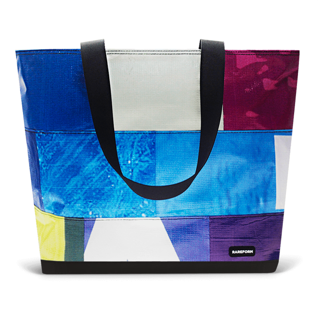 Patchwork Zippered Blake Tote