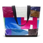 Patchwork Zippered Blake Tote