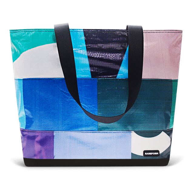 Patchwork Zippered Blake Tote