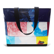 Patchwork Zippered Blake Tote