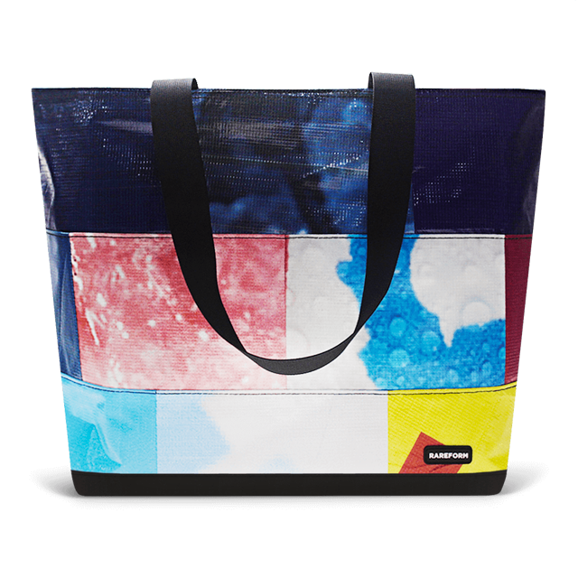 Patchwork Zippered Blake Tote