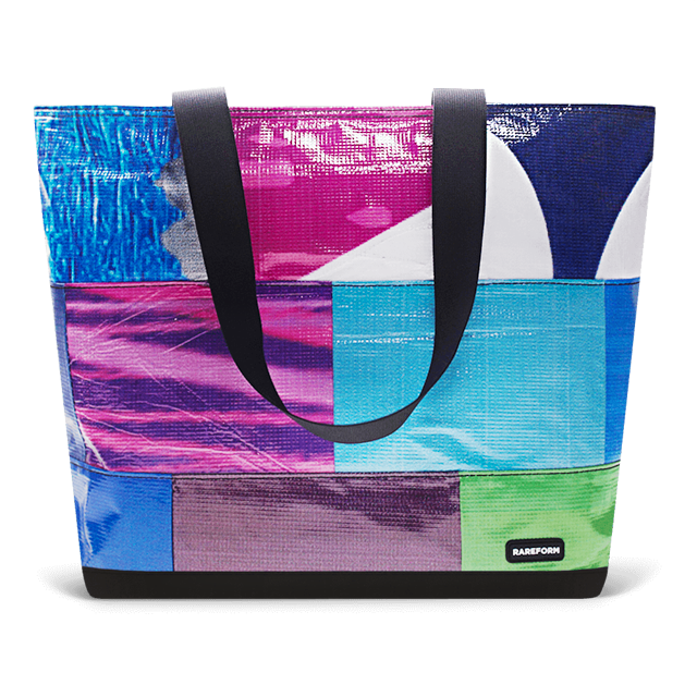 Patchwork Zippered Blake Tote