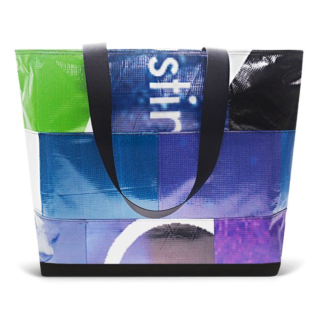 Patchwork Zippered Blake Tote