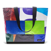 Patchwork Zippered Blake Tote