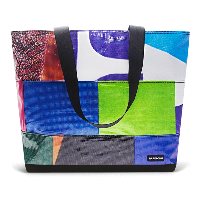 Patchwork Zippered Blake Tote
