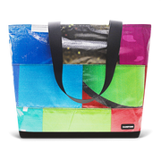 Patchwork Zippered Blake Tote