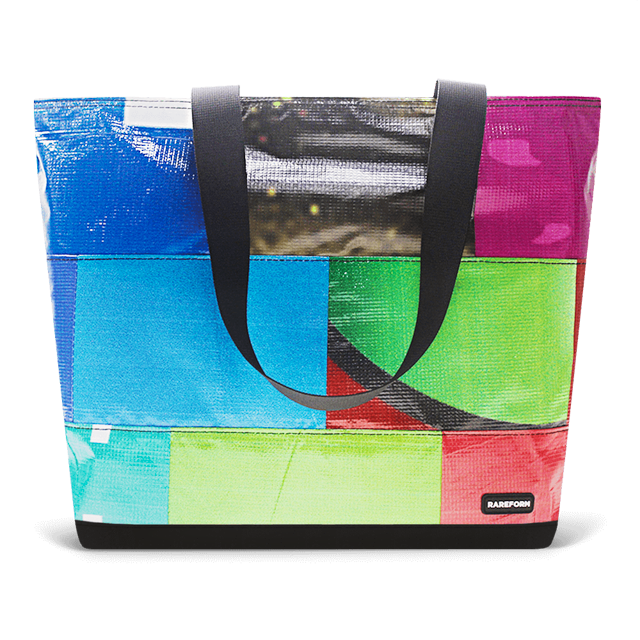 Patchwork Zippered Blake Tote