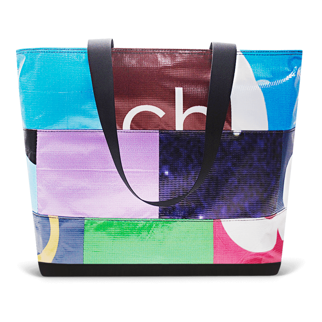 Patchwork Zippered Blake Tote