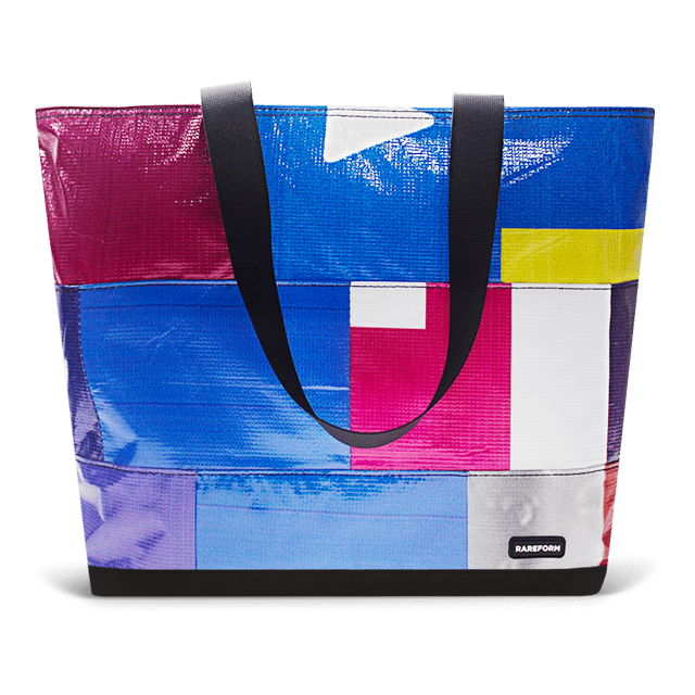 Patchwork Zippered Blake Tote