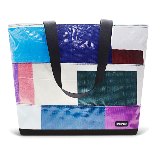 Patchwork Zippered Blake Tote