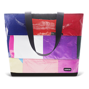 Patchwork Zippered Blake Tote