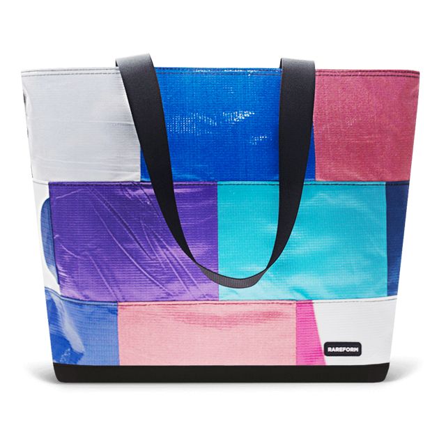 Patchwork Zippered Blake Tote