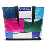 Patchwork Zippered Blake Tote