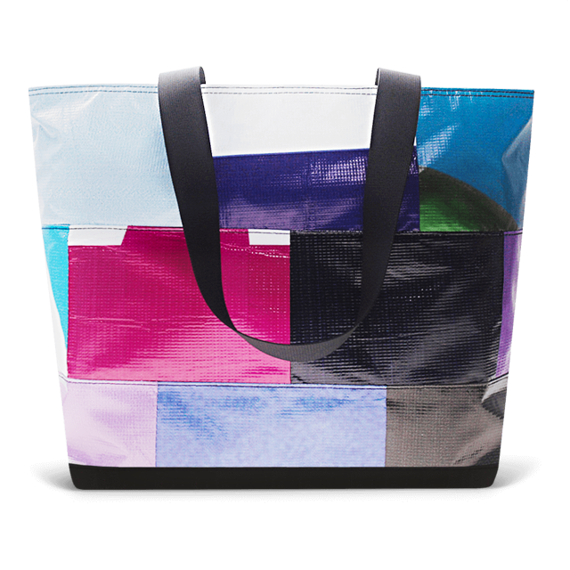 Patchwork Zippered Blake Tote