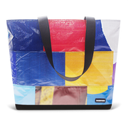 Patchwork Zippered Blake Tote