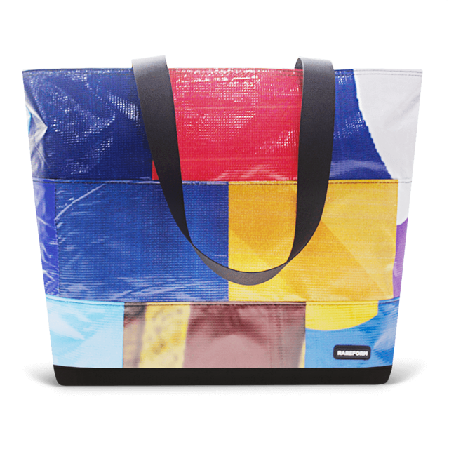 Patchwork Zippered Blake Tote