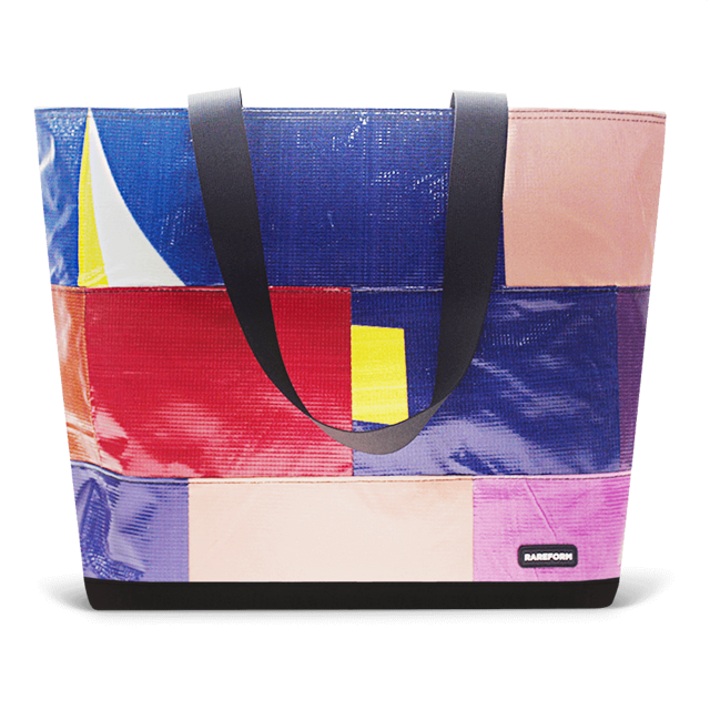 Patchwork Zippered Blake Tote