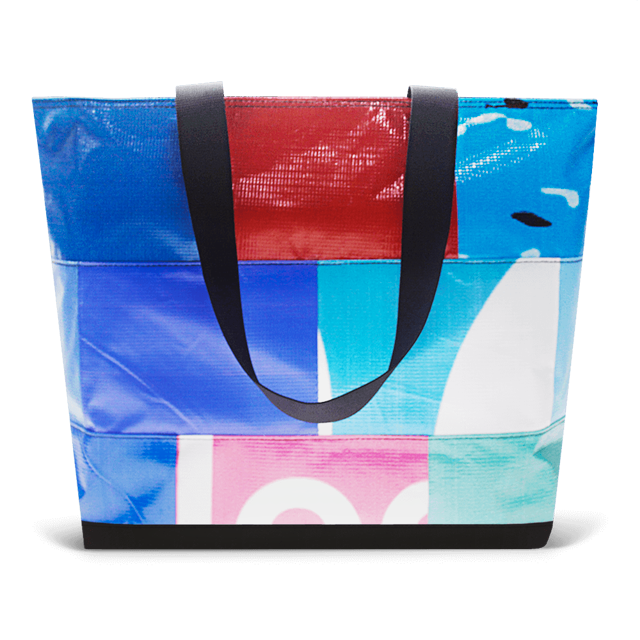 Patchwork Zippered Blake Tote