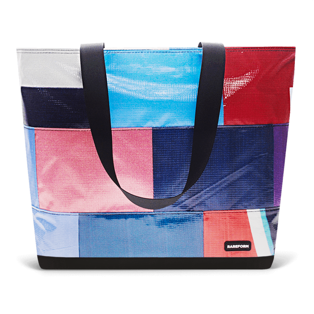 Patchwork Zippered Blake Tote