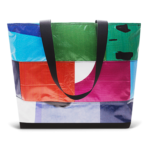 Patchwork Zippered Blake Tote