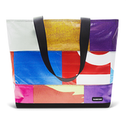 Patchwork Zippered Blake Tote
