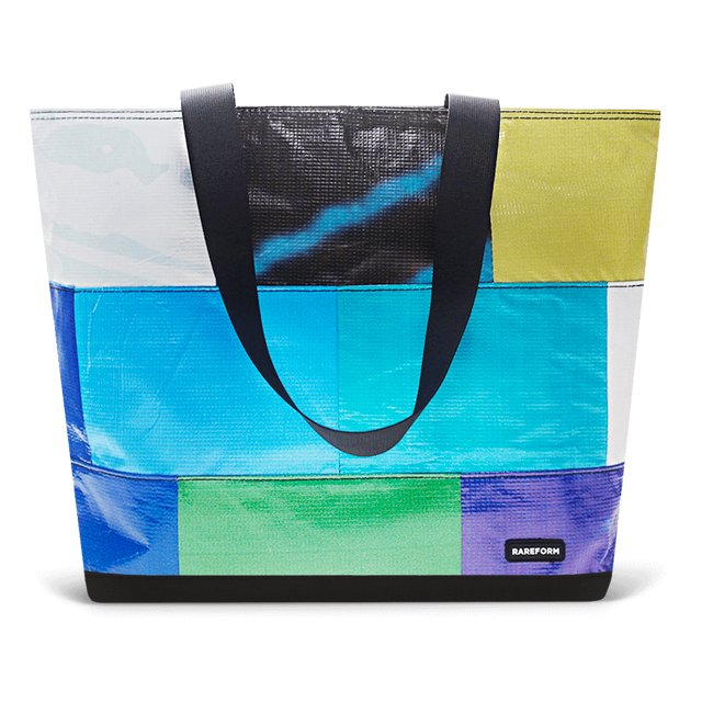 Patchwork Zippered Blake Tote