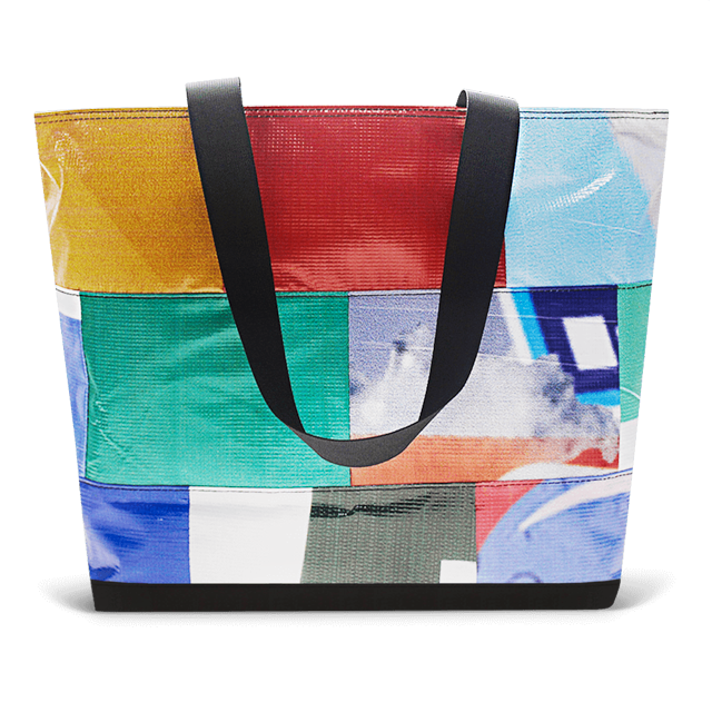 Patchwork Zippered Blake Tote