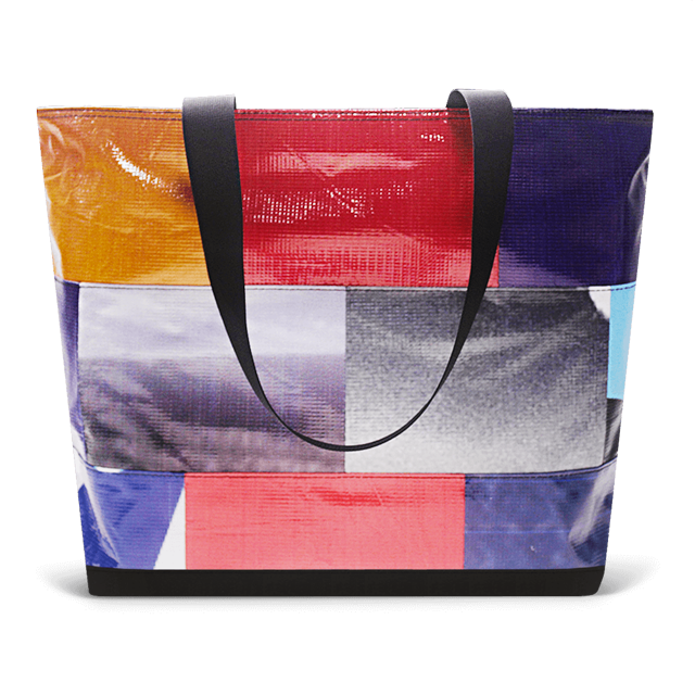 Patchwork Zippered Blake Tote
