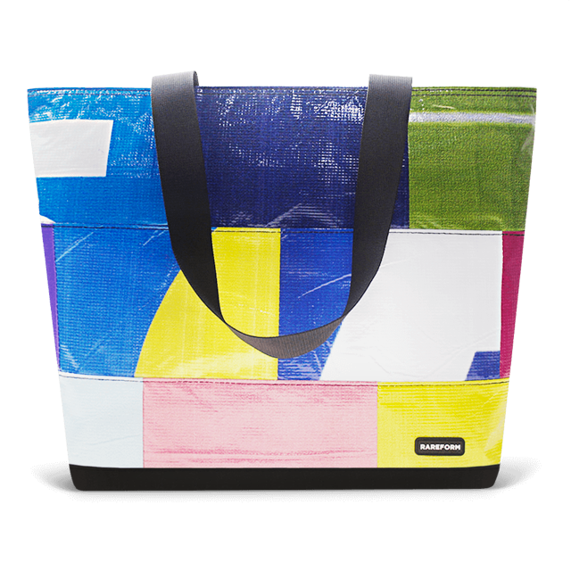 Patchwork Zippered Blake Tote