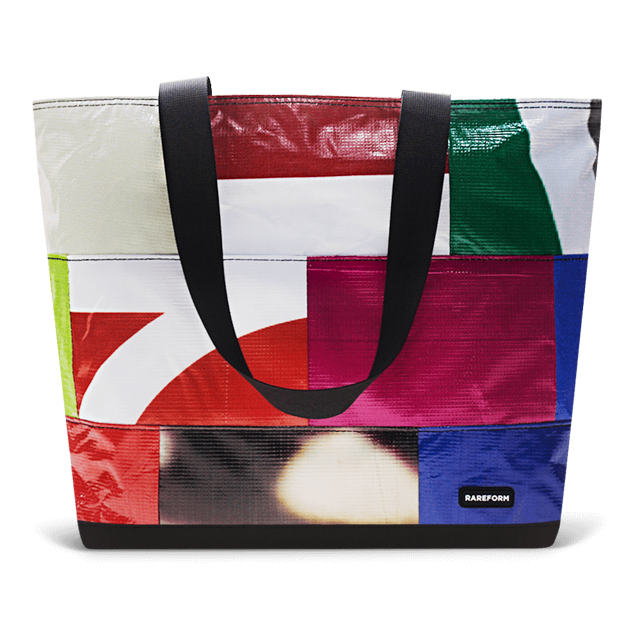 Patchwork Zippered Blake Tote