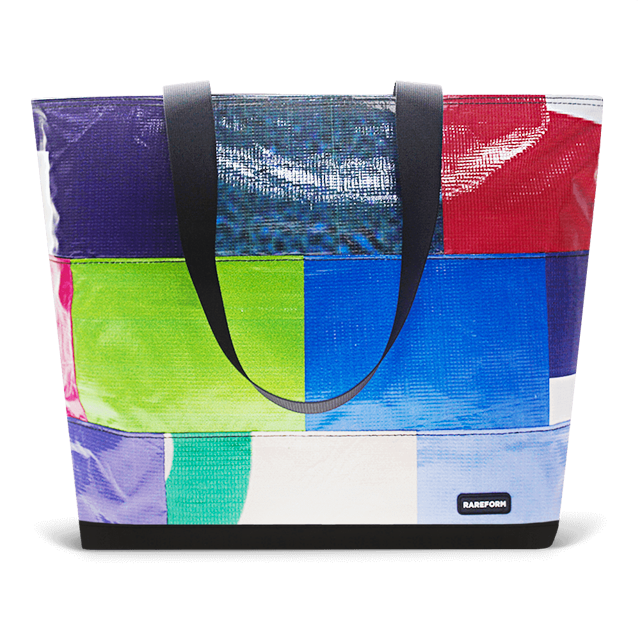 Patchwork Zippered Blake Tote