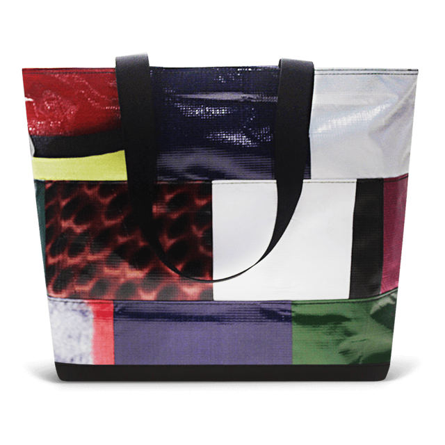 Patchwork Zippered Blake Tote