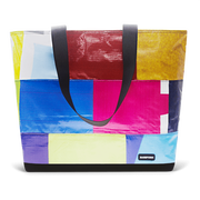 Patchwork Zippered Blake Tote