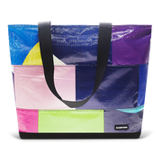 Patchwork Zippered Blake Tote