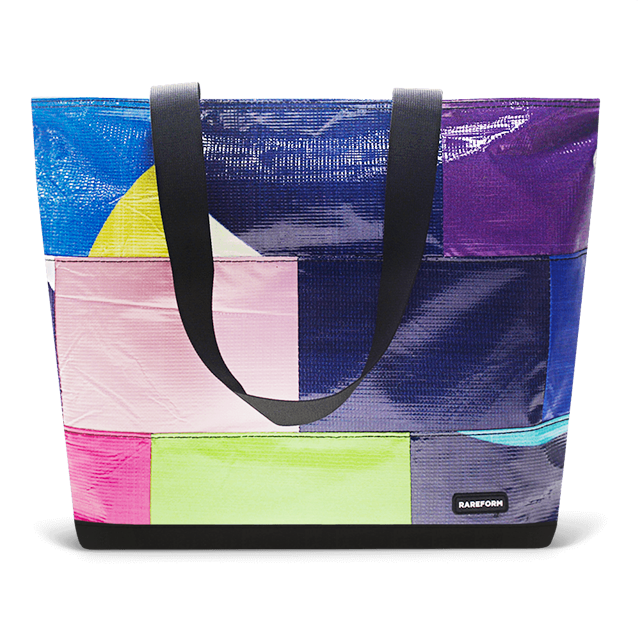 Patchwork Zippered Blake Tote