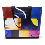 Patchwork Zippered Blake Tote