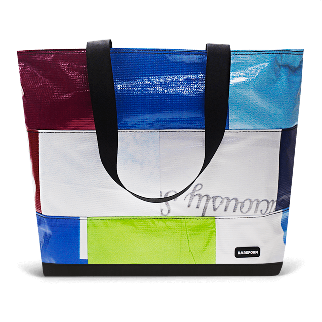 Patchwork Zippered Blake Tote