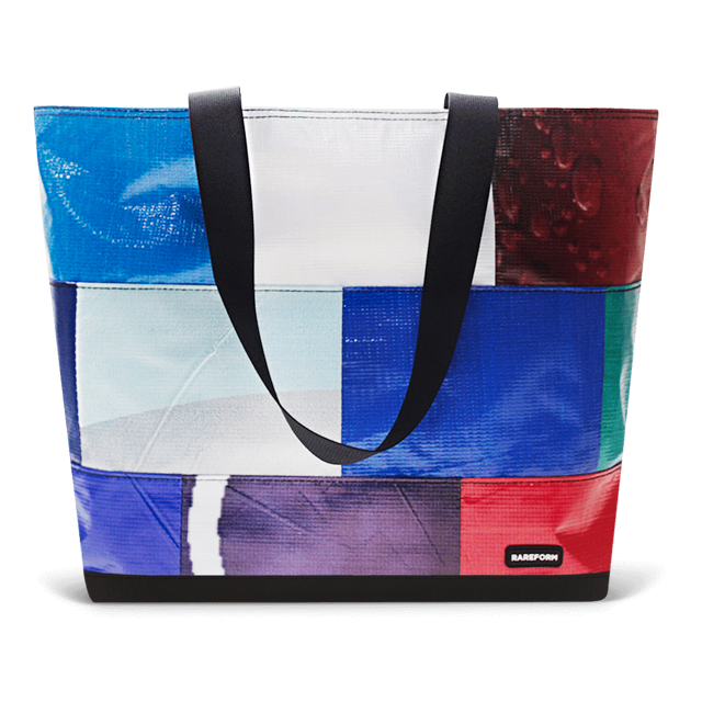 Patchwork Zippered Blake Tote