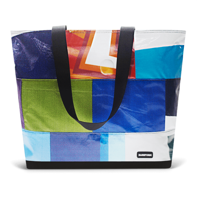 Patchwork Zippered Blake Tote