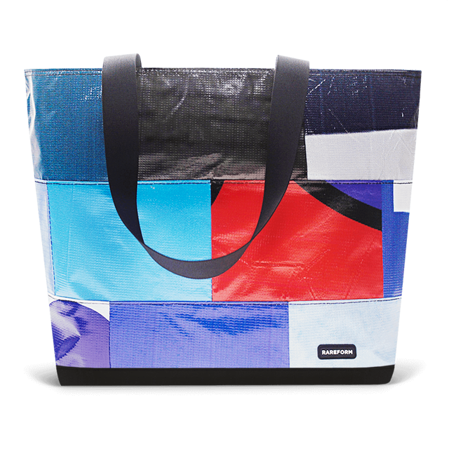 Patchwork Zippered Blake Tote