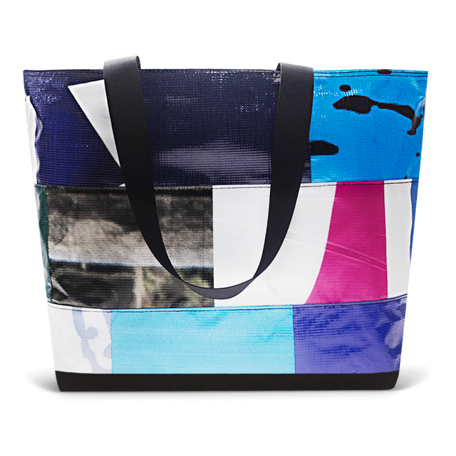 Patchwork Zippered Blake Tote